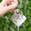 Search for blue eyes key rings Cat