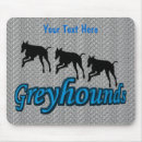 Search for dog silhouette mousepads Greyhound
