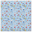Search for football game fabric Blue