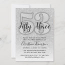 Search for 53rd birthday invitations Gold