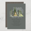 Search for cabin invitations Watercolor
