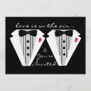 Search for tuxedo wedding invitations Gay