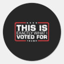 Search for i voted for trump stickers America first