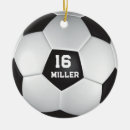 Search for soccer christmas tree decorations Black