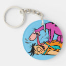 Search for fred flintstone key rings Dino