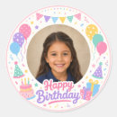Search for birthday with photo stickers For her