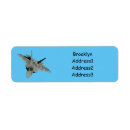 Search for fighter return address labels Aircraft