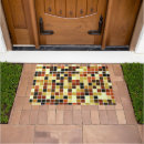 Search for mosaic doormats Geometric pattern