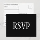 Search for simple design postcards Black