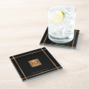 Search for stylish coasters Letter