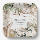 Search for boho wedding plates Pampas