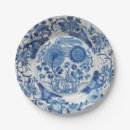 Search for blue and white china paper plates Porcelain