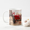 Search for vintage tractor mugs Red