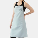Search for aqua blue aprons Script