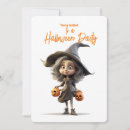Search for witch party invitations Minimal