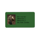 Search for elves return address labels Green