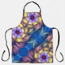 Search for fractal flower aprons Colourful