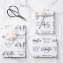 Search for bridesmaid wrapping paper Initial