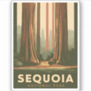 Search for redwood tree stickers Us national parks