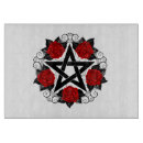 Search for wicca chopping boards Pentagram