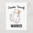 Search for warned postcards Cat