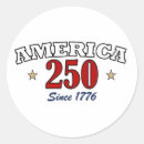 Search for 250 stickers 250th anniversary