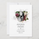 Search for goth wedding invitations Skull