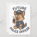 Search for officers invitations For kids