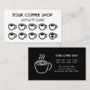 Search for coffee shop customer loyalty cards Promotional