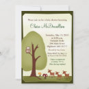 Search for triplet baby shower invitations Forest
