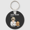 Search for pet portrait key rings Dog mum