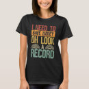 Search for vinyl collectors tshirts Vintage