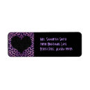 Search for rock and roll return address labels Heart