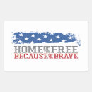 Search for because of the brave stickers Usa