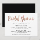 Search for rose gold bridal shower Typography