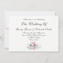 Search for bridal bouquets wedding invitations Watercolor flowers