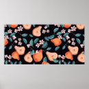 Search for fruit patterns posters Design