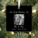 Search for couples christmas tree decorations Our first christmas married