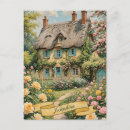 Search for cottage garden postcards Charming