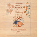 Search for grateful thanksgiving invitations Fall autumn