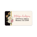 Search for ivory gold return address labels Elegant