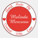 Search for catering stickers Homemade