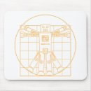 Search for vinci mousepads Vitruvian man