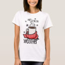 Search for hot cocoa tshirts Snowflakes