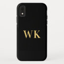 Search for monogrammed gold iphone cases Initials