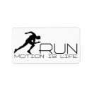 Search for fitness return address labels Running