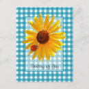 Search for blue gingham postcards Cute