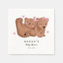 Search for twin baby shower napkins Bear