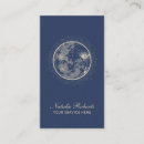 Search for celestial business cards Moon