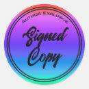 Search for authors stickers Reading